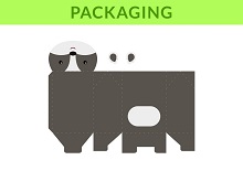 çocuklar için hazır hayvan model maketi şablonu, paper craft model animals